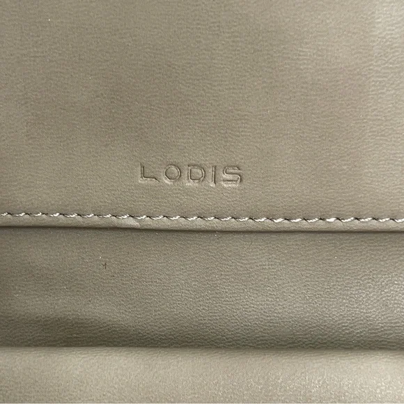 Lodis Fuchsia Pink Leather Long Wallet Continental Fold-Over Design - Picture 6 of 15